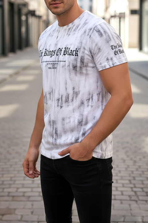 BEMOLO WHITE férfi poló, Szín: fehér, IVET.HU - A te online butikod.