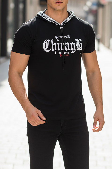 PRILGO BLACK férfi poló, Szín: fekete, IVET.HU - A te online butikod.