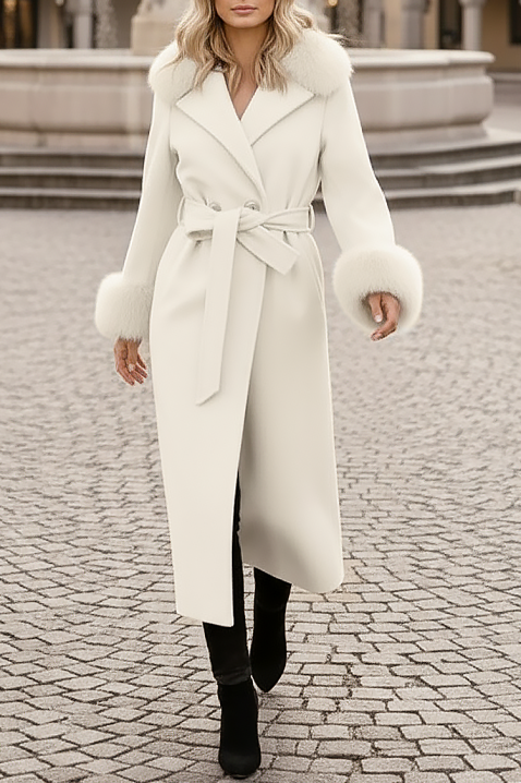 LUXINDA WHITE kabát, Szín: fehér, IVET.HU - A te online butikod.