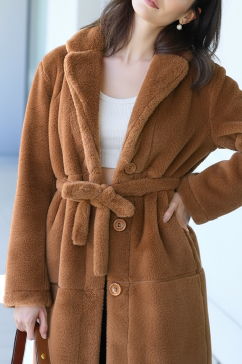 DOLEZIMA BROWN kabát, Szín: barna, IVET.HU - A te online butikod.