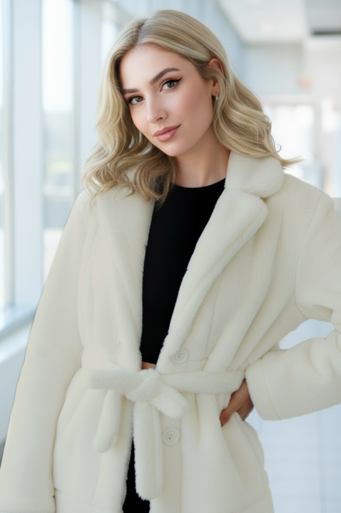 DOLEZIMA WHITE kabát, Szín: fehér, IVET.HU - A te online butikod.