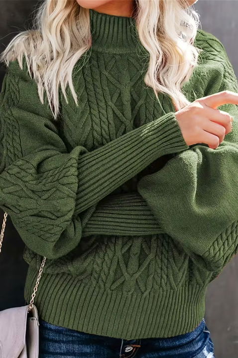 TERMOLGA GREEN pulóver, Szín: zöld, IVET.HU - A te online butikod.