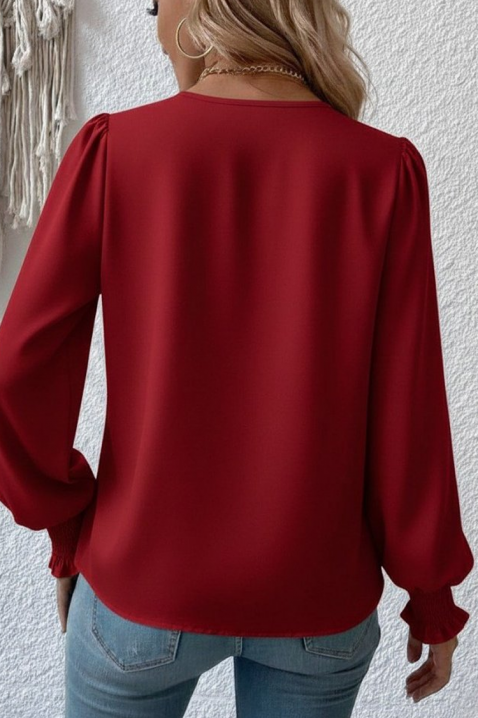 VIONELGA RED női blúz, Szín: piros, IVET.HU - A te online butikod.