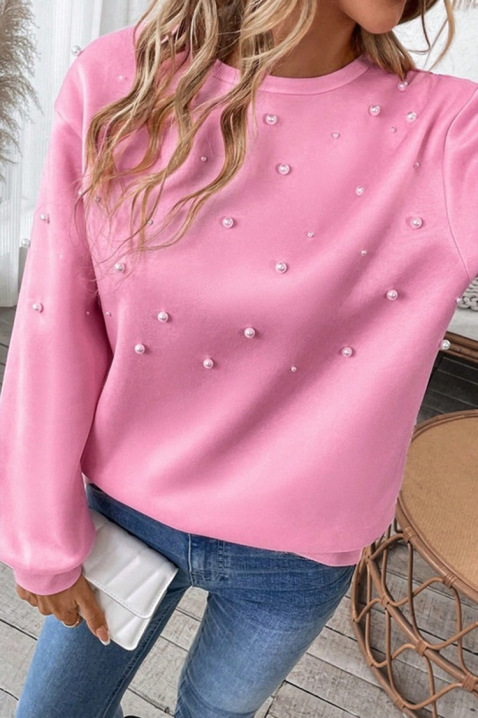 KOVENDA PINK női pulóver, Szín: rózsaszín, IVET.HU - A te online butikod.