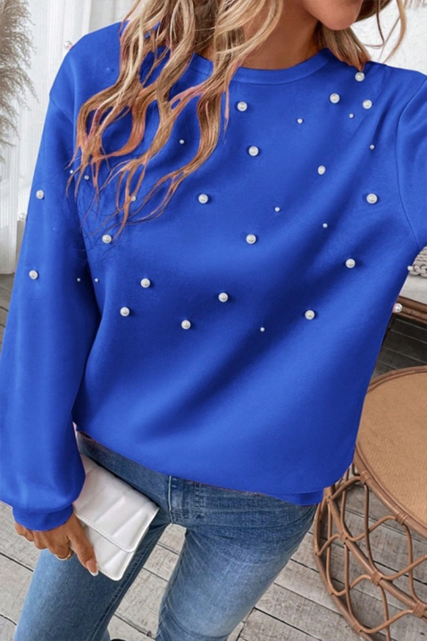 KOVENDA BLUE női pulóver, Szín: kék, IVET.HU - A te online butikod.