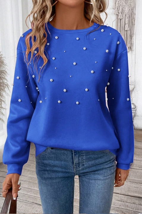 KOVENDA BLUE női pulóver, Szín: kék, IVET.HU - A te online butikod.