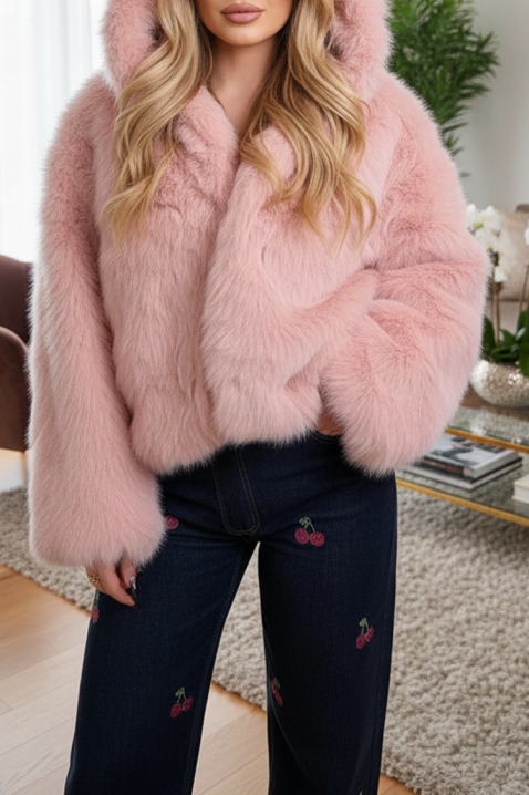 ANJELZA PUDRA kabát, Szín: púderrózsaszín, IVET.HU - A te online butikod.