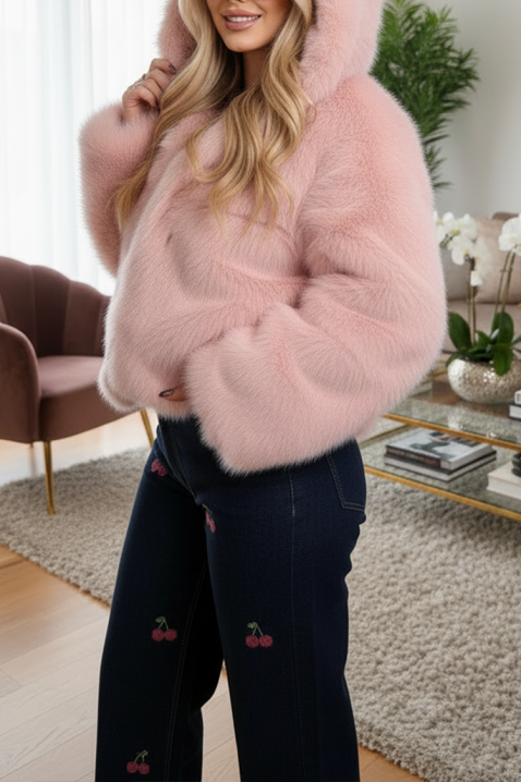 ANJELZA PUDRA kabát, Szín: púderrózsaszín, IVET.HU - A te online butikod.