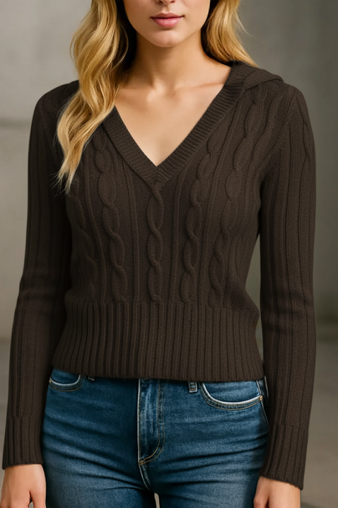 GRANDILA BROWN pulóver, Szín: barna, IVET.HU - A te online butikod.