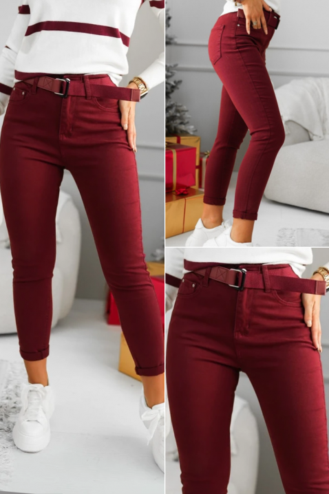 BORVILDA farmer, Szín: bordó, IVET.HU - A te online butikod.