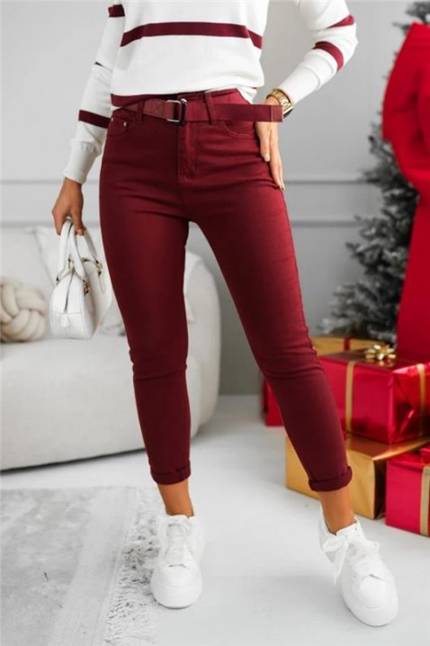 BORVILDA farmer, Szín: bordó, IVET.HU - A te online butikod.