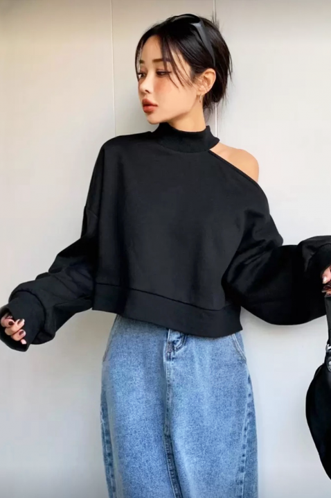 RELONVA női felső, Szín: fekete, IVET.HU - A te online butikod.