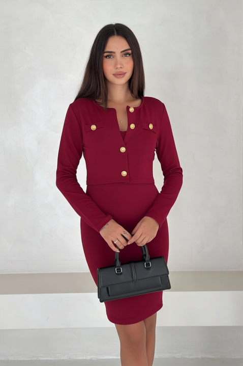 FLORDENA szett, Szín: bordó, IVET.HU - A te online butikod.