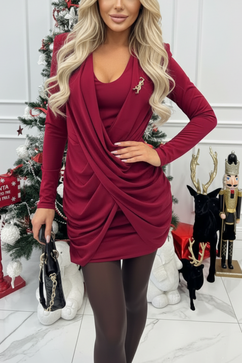 GLOVERDA BORDO ruha, Szín: bordó, IVET.HU - A te online butikod.