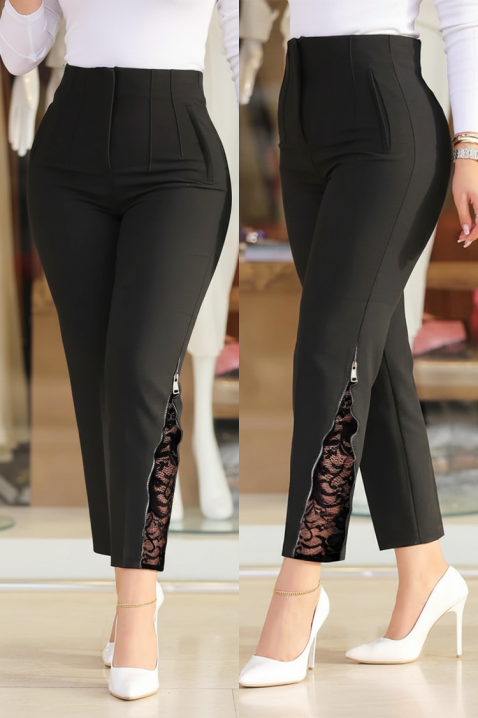 TEVORGA nadrág, Szín: fekete, IVET.HU - A te online butikod.