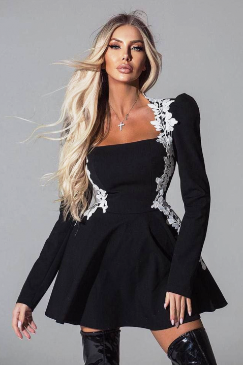 FLORILDA ruha, Szín: fekete, IVET.HU - A te online butikod.