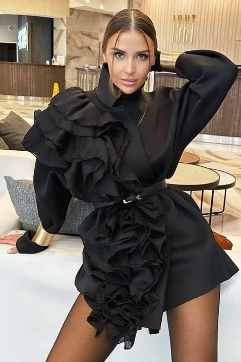 BELOVETA ruha, Szín: fekete, IVET.HU - A te online butikod.