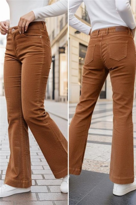 BERVOLZA nadrág, Szín: világosbarna, IVET.HU - A te online butikod.