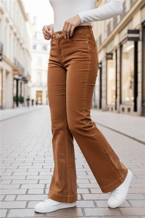 BERVOLZA nadrág, Szín: világosbarna, IVET.HU - A te online butikod.