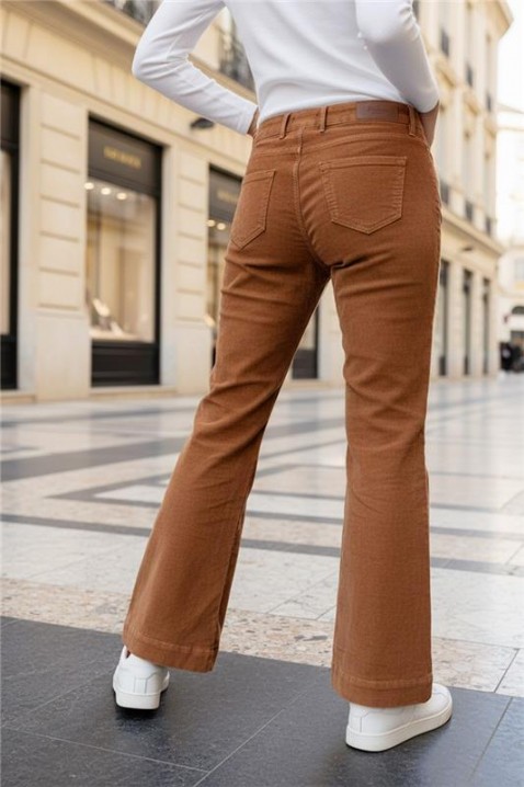 BERVOLZA nadrág, Szín: világosbarna, IVET.HU - A te online butikod.