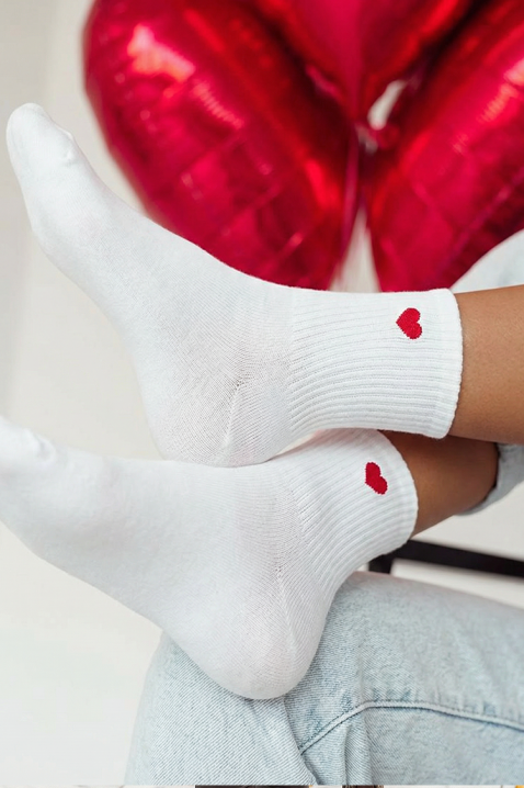 SOLGERMA WHITE zokni, Szín: fehér, IVET.HU - A te online butikod.