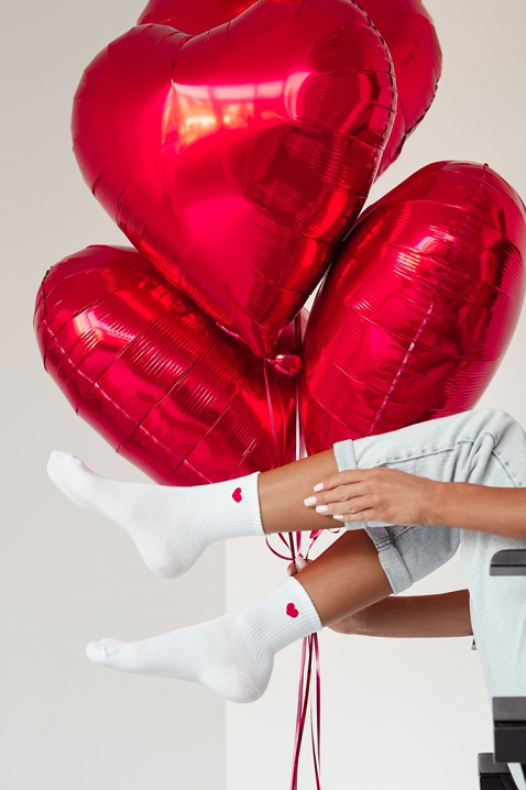 SOLGERMA WHITE zokni, Szín: fehér, IVET.HU - A te online butikod.