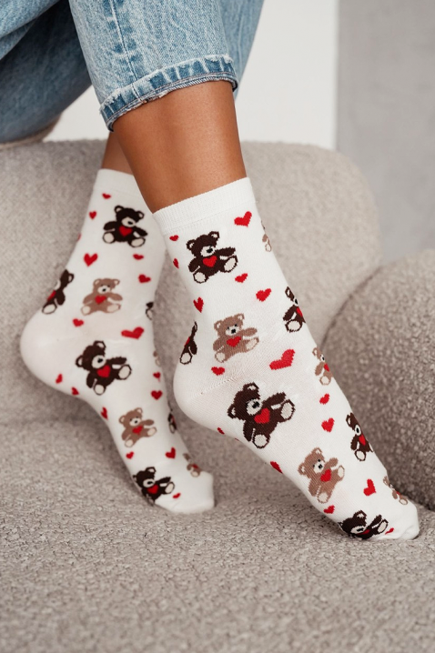 PINTELGA zokni, Szín: fehér, IVET.HU - A te online butikod.