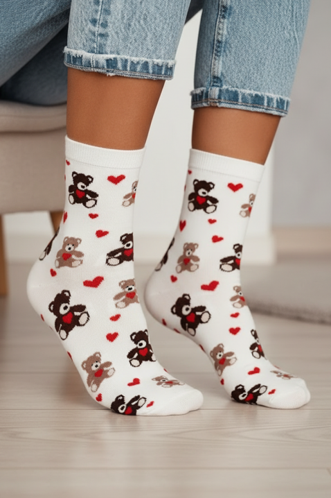 PINTELGA zokni, Szín: fehér, IVET.HU - A te online butikod.