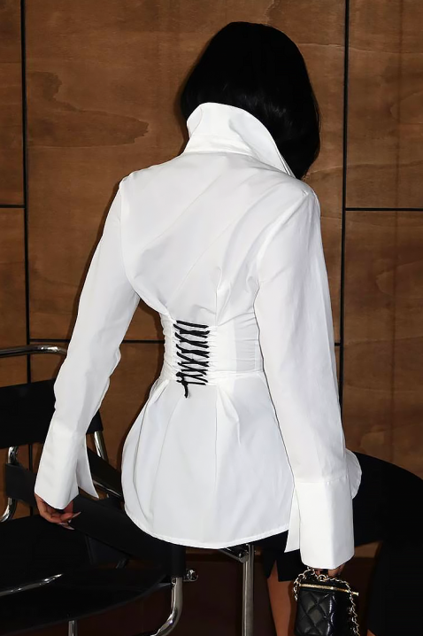 ZALORENA WHITE női blúz, Szín: fehér, IVET.HU - A te online butikod.