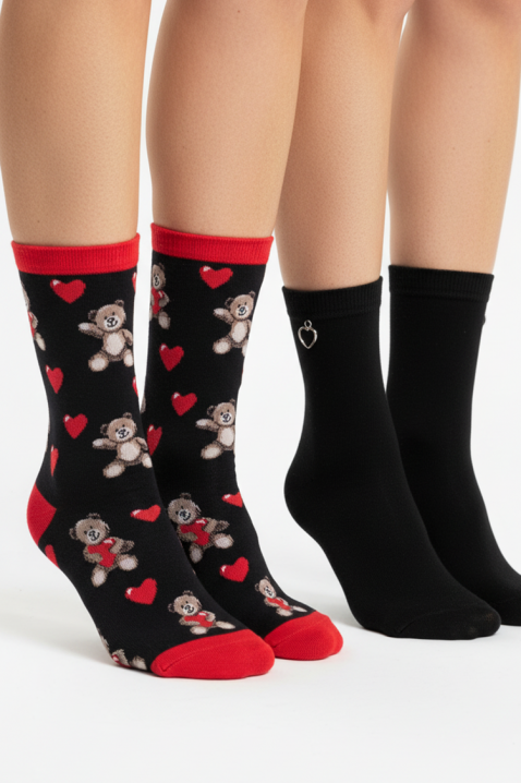 EMIOLNA női zokni szett, Szín: fekete, IVET.HU - A te online butikod.