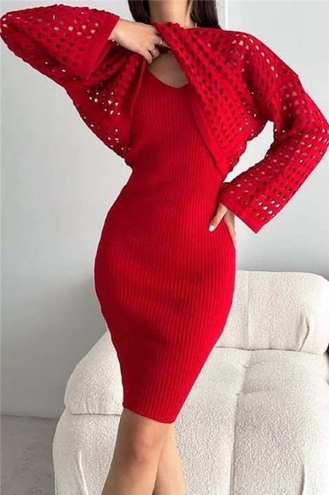 MUGLERA szett, Szín: piros, IVET.HU - A te online butikod.