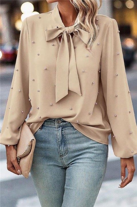 BILDANA ECRU női blúz, Szín: ekrü, IVET.HU - A te online butikod.