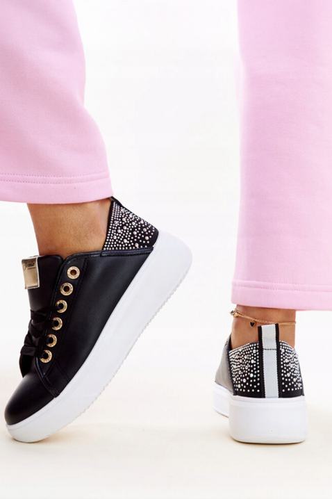 KLAMELDA BLACK női tornacipő, Szín: fekete, IVET.HU - A te online butikod.