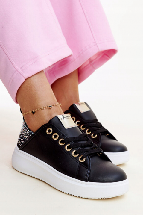 KLAMELDA BLACK női tornacipő, Szín: fekete, IVET.HU - A te online butikod.