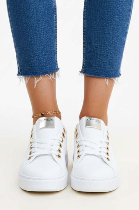 KLAMELDA WHITE női tornacipő, Szín: fehér, IVET.HU - A te online butikod.