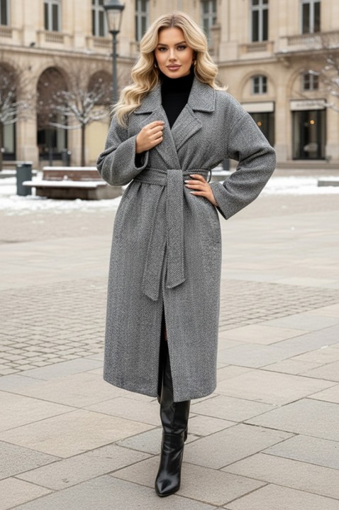 SILVINZA kabát, Szín: szürke, IVET.HU - A te online butikod.