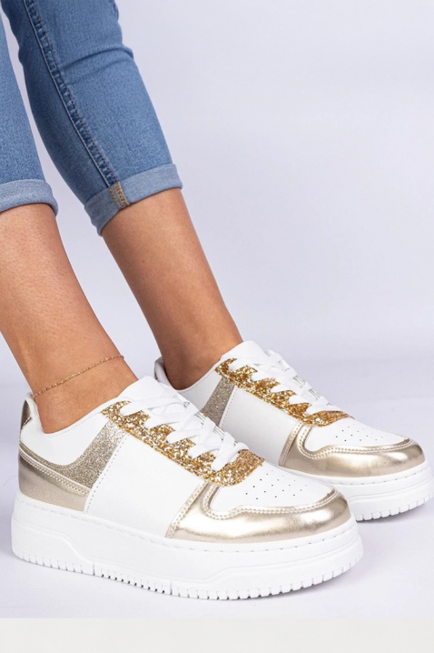 MIOGEVA női tornacipő, Szín: fehér, IVET.HU - A te online butikod.