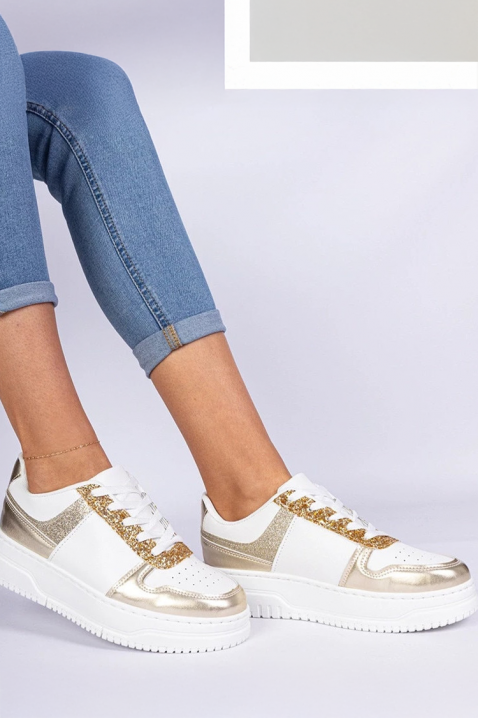 MIOGEVA női tornacipő, Szín: fehér, IVET.HU - A te online butikod.