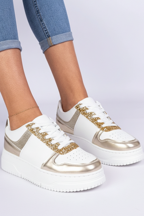 MIOGEVA női tornacipő, Szín: fehér, IVET.HU - A te online butikod.