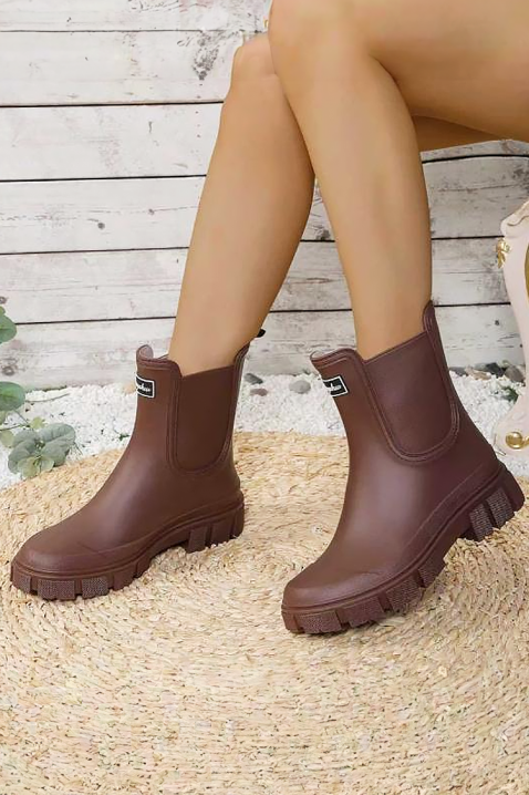 ZERFIOGA női csizma, Szín: barna, IVET.HU - A te online butikod.