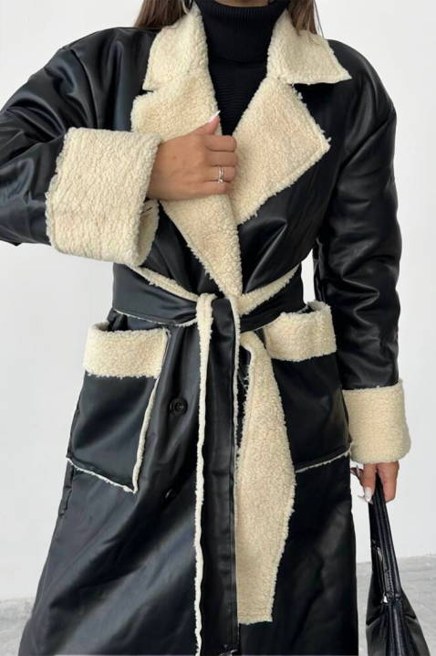 RALMONDA kabát, Szín: fekete, IVET.HU - A te online butikod.