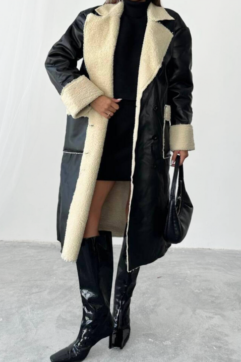 RALMONDA kabát, Szín: fekete, IVET.HU - A te online butikod.