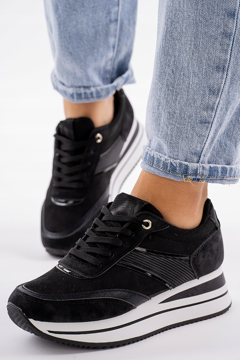 RALFIZA női tornacipő, Szín: fekete, IVET.HU - A te online butikod.