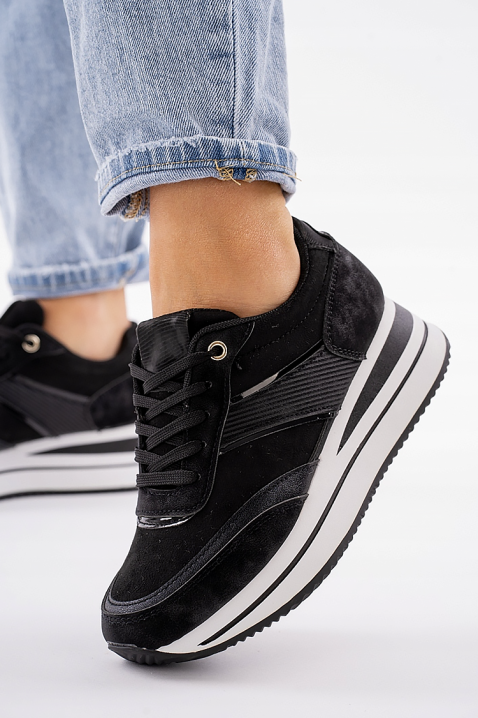 RALFIZA női tornacipő, Szín: fekete, IVET.HU - A te online butikod.