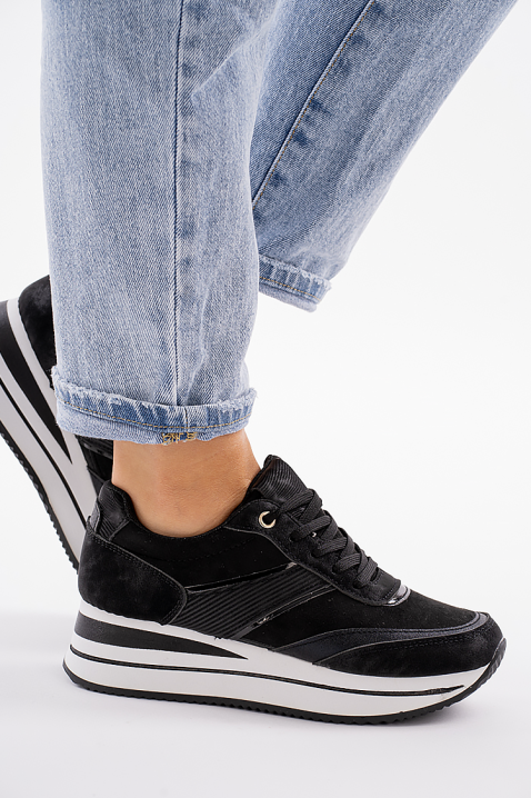 RALFIZA női tornacipő, Szín: fekete, IVET.HU - A te online butikod.