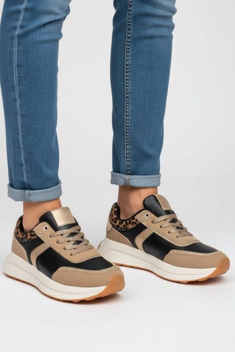 MOROZA női tornacipő, Szín: bézs, IVET.HU - A te online butikod.