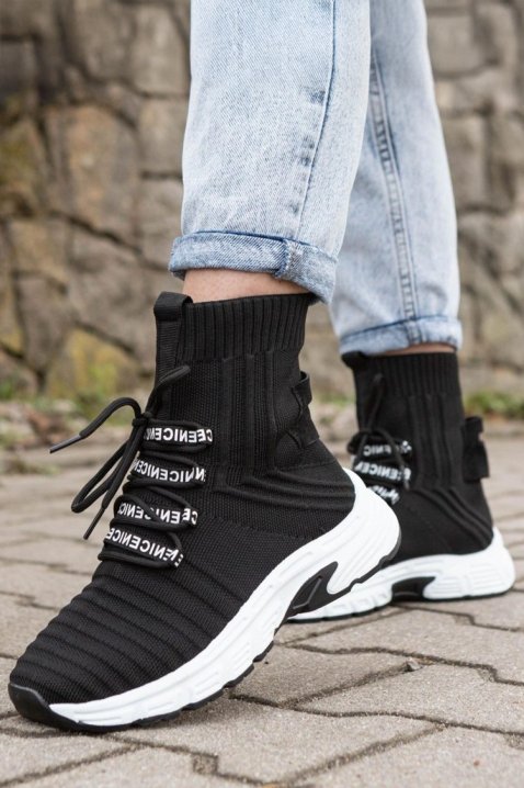 ZIBRANDA BLACK női tornacipő, Szín: fekete, IVET.HU - A te online butikod.