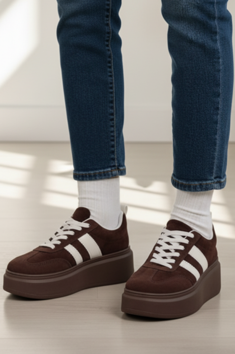 KELMIRA BROWN női tornacipő, Szín: barna, IVET.HU - A te online butikod.