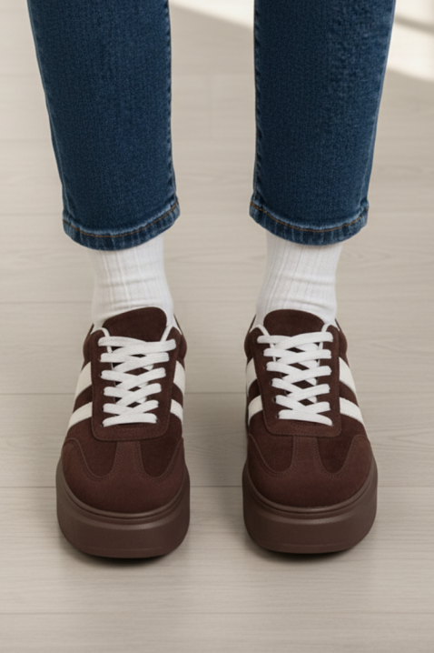 KELMIRA BROWN női tornacipő, Szín: barna, IVET.HU - A te online butikod.