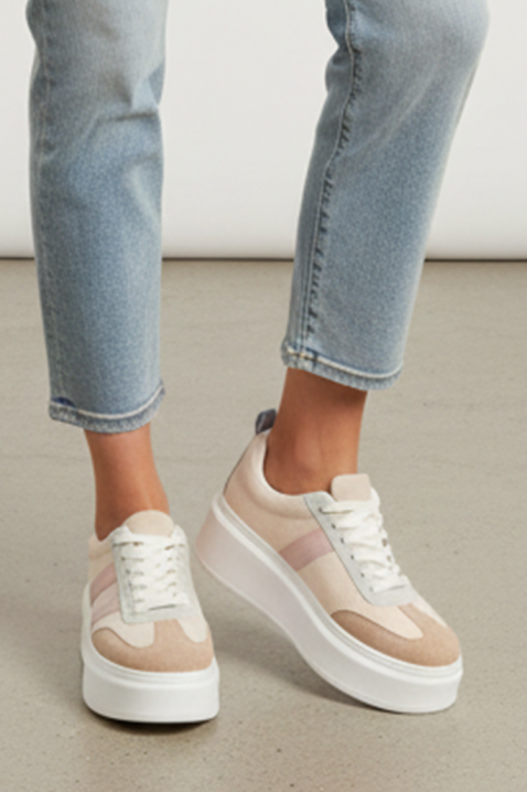 KELMIRA PUDRA női tornacipő, Szín: púderrózsaszín, IVET.HU - A te online butikod.